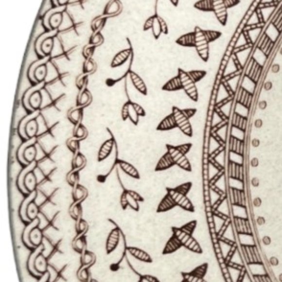 TWO Vtg Johnson Bros "Fruit Sampler" Saucers Staffordshire Old Granite England - Picture 5 of 12